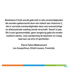 REVITALOSE® C 1000, solution - vitamine C, acides aminés