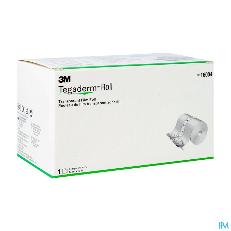 Tegaderm Roll 3m Film Transp. 10cmx10m 1 16004