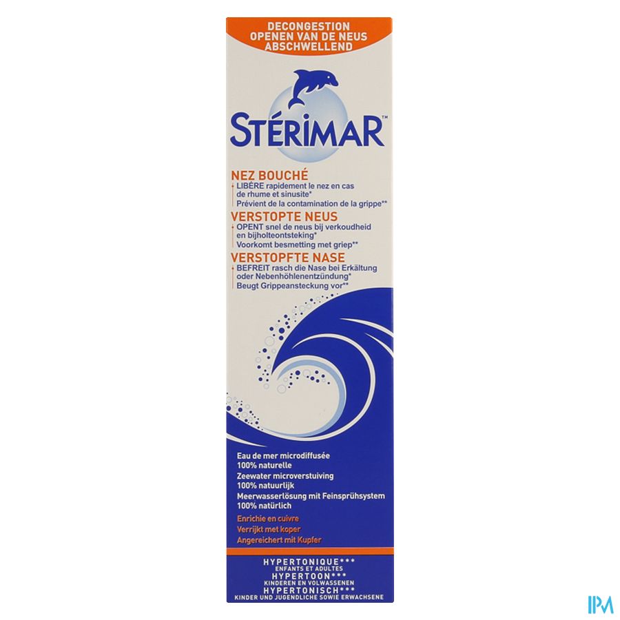 Sterimar Hypertonique Spray Nasal 100ml