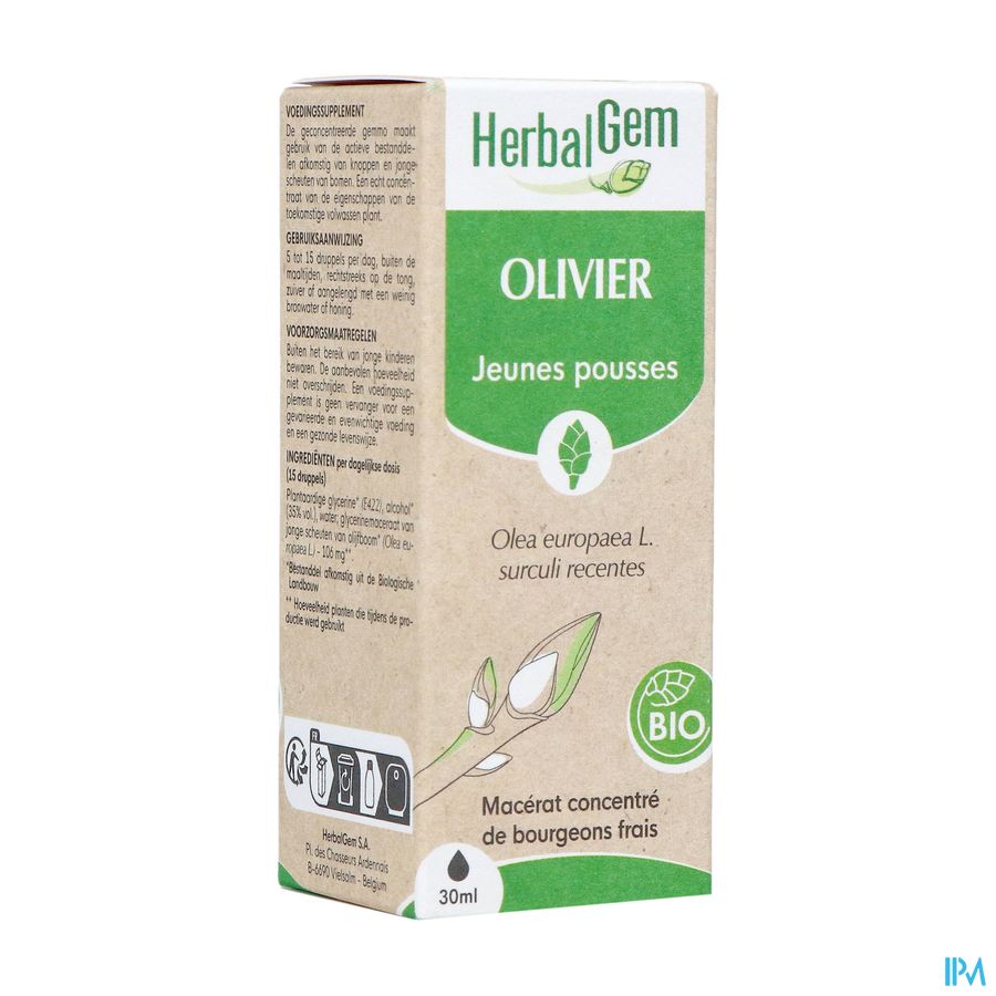 Herbalgem Olivier Bio 30ml