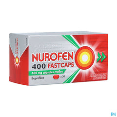 Nurofen 400 Fastcaps Caps 30x400mg