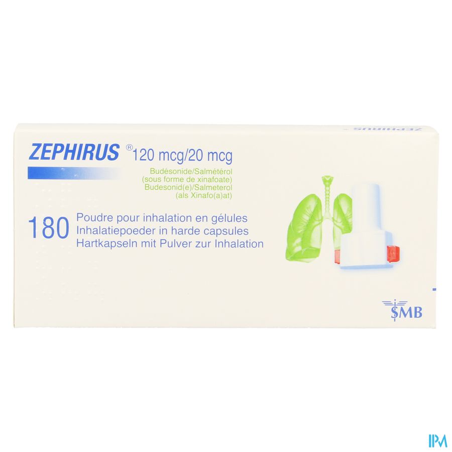 Zephirus 120mcg/20mcg Pdr Inhal.180 Gel + 1 Inhal.
