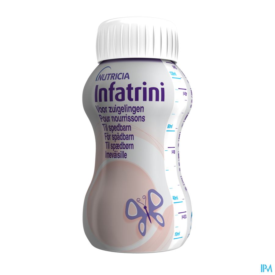 Infatrini Pour Nourissons 0-18 Mois Complément Nutritionnel Dénutrition Bouteilles 125ml