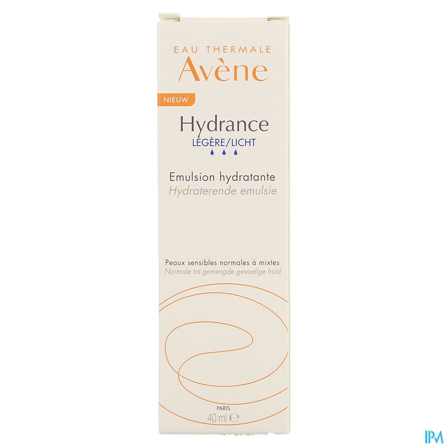 Eau Thermale Avène - Hydrance LÉGÈRE Émulsion hydratante Crème hydratante Peaux Sensibles