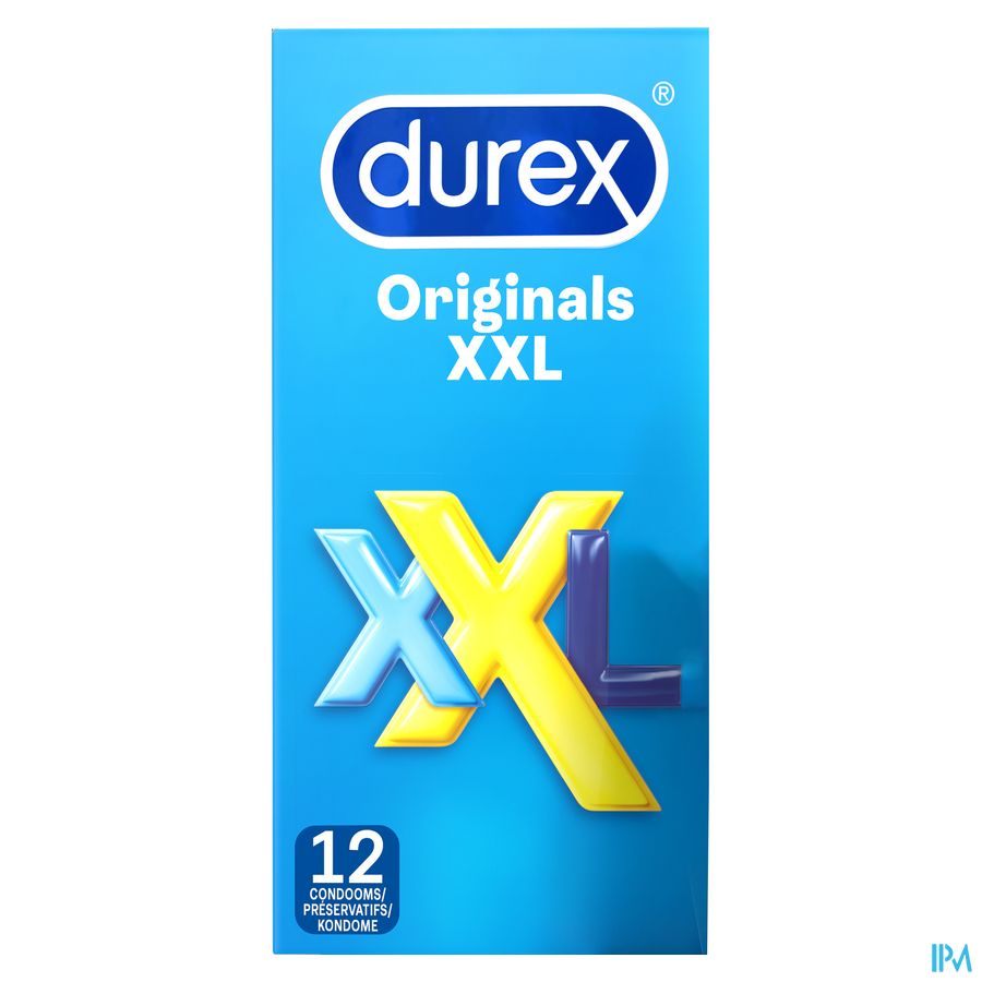 Durex Originals Xl Preservatifs 12