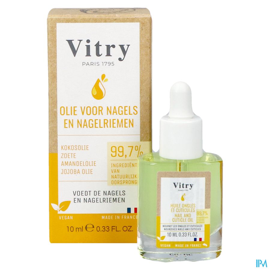 Vitry Huile Ongles & Cuticules Naturelle 10ml