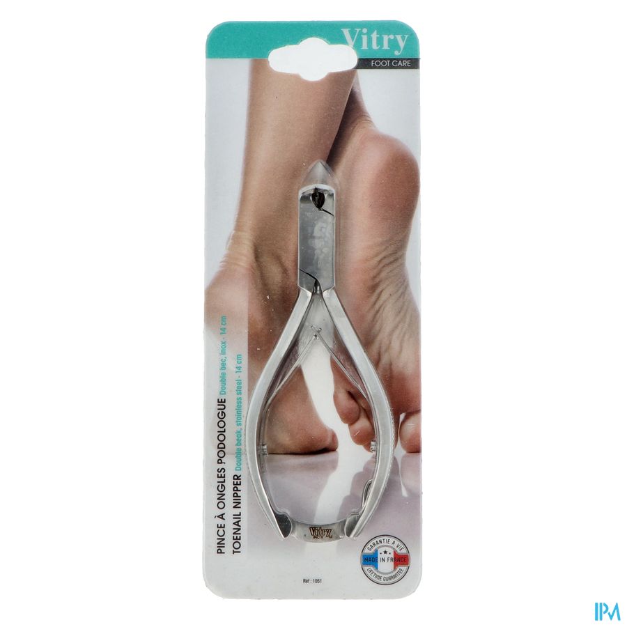 PINCE DOUBLE BEC 14CM INOX