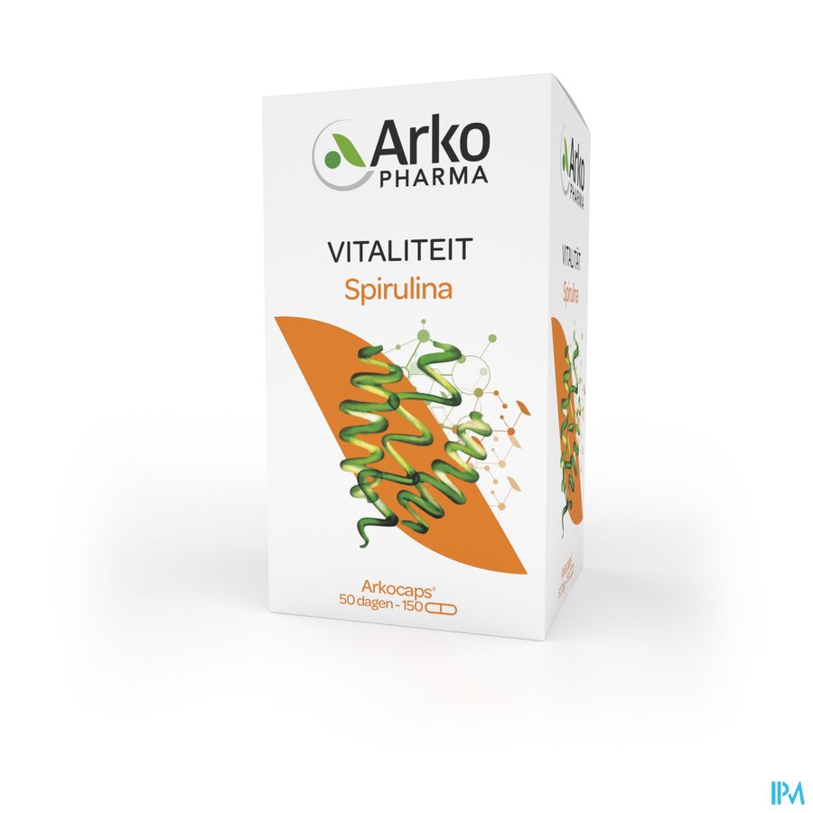 Arkogelules Spiruline Bio Caps 150