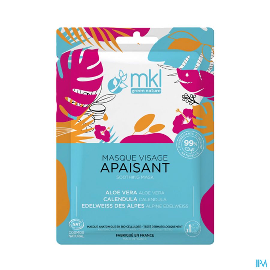 Mkl Masque Visage Apais.ap/soleil Cosmos Sach 10ml