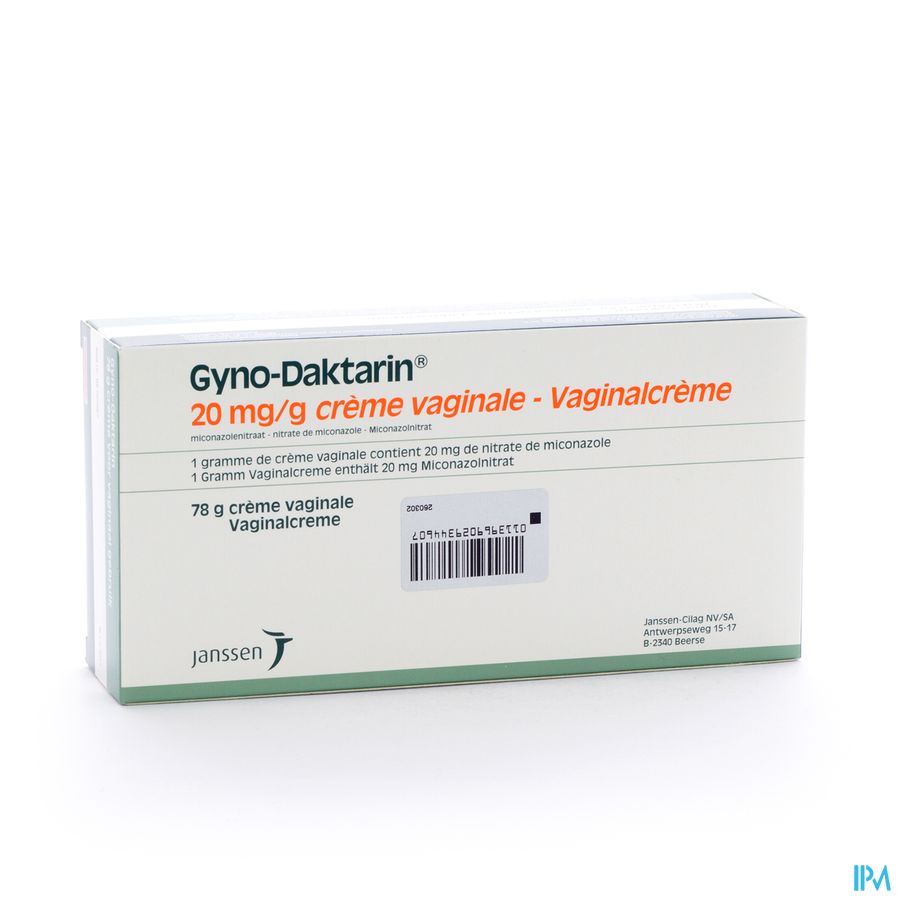 Gyno-daktarin Creme 1 X 78g 2%