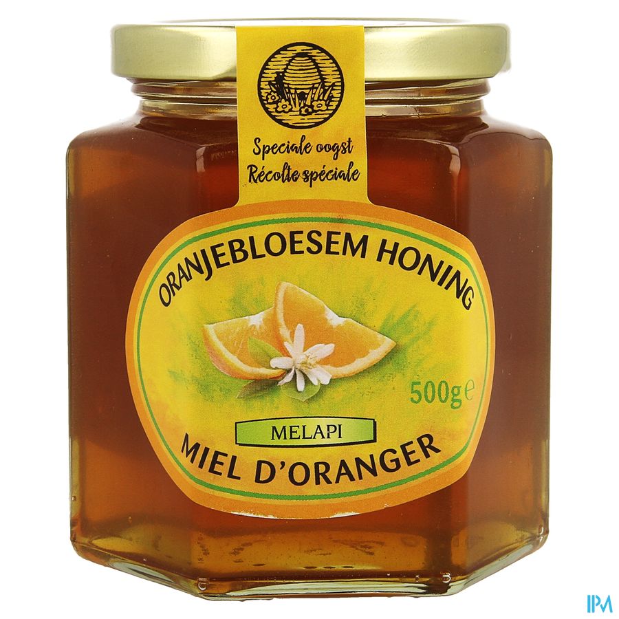 Melapi Miel Fleur Oranger 500g 3049 Revogan