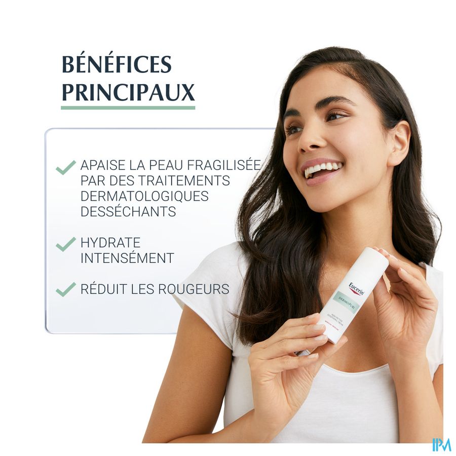 DermoPure HYDRA Crème Compensatrice Apaisante Acné Peau à Imperfections avec pompe 50ml