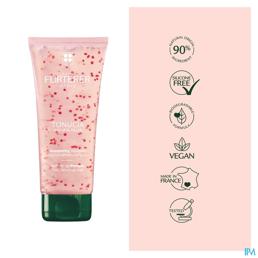 René Furterer - Shampooing repulpant - Shampoing densifiant pro-jeunesse - TONUCIA NATURAL FILLER