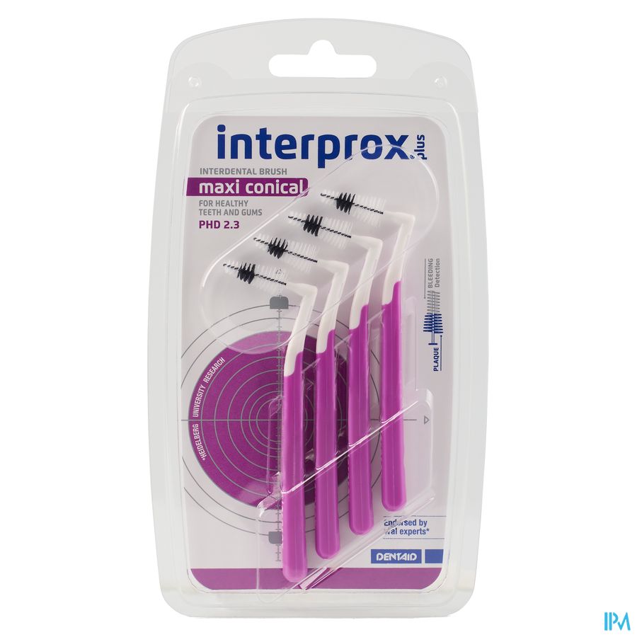 Interprox Plus Maxi Conical Mauve Interdentaire 4