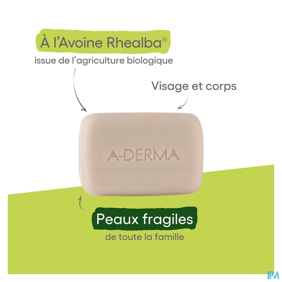 A-DERMA - PAIN DERMATOLOGIQUE - Pain dermatologique apaisant - LES INDISPENSABLES