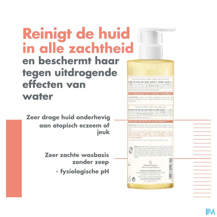 Eau Thermale Avène - XeraCalm A.D Huile lavante relipidante
