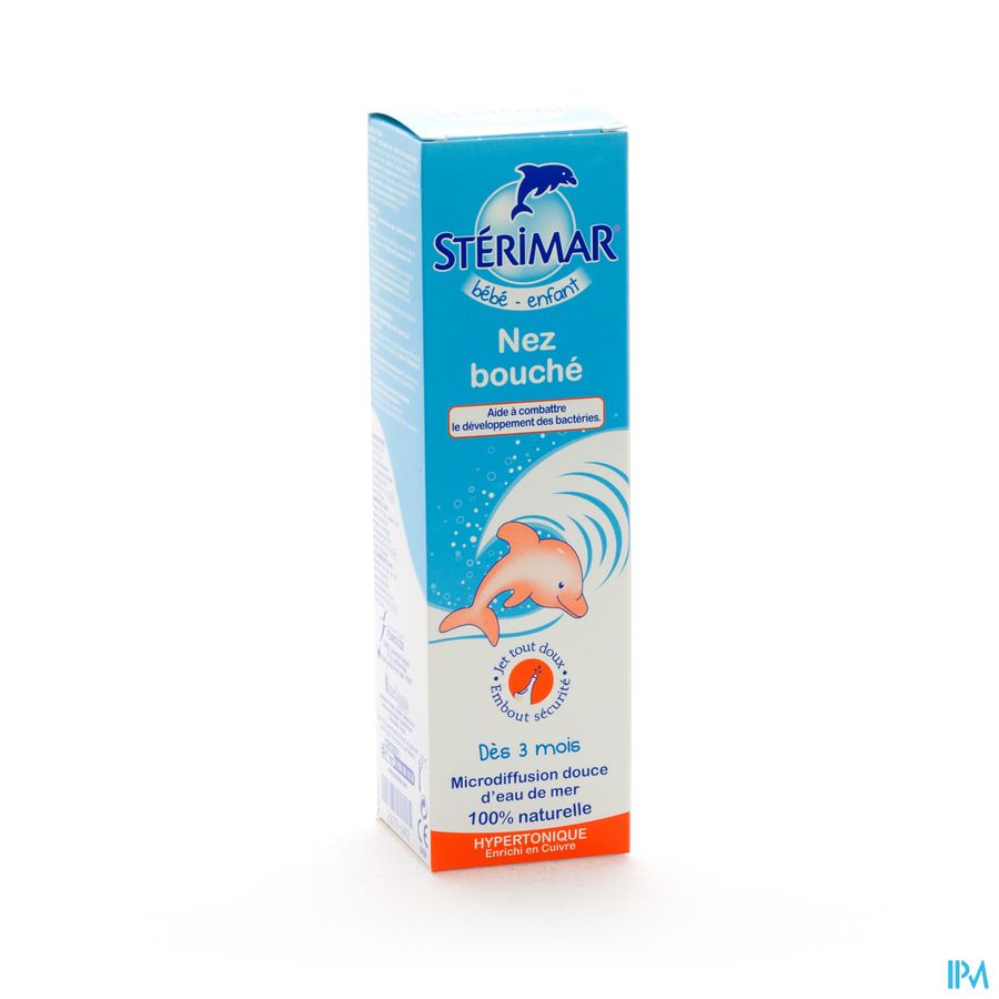Sterimar Bebe Hypertonique Spray Nasal 100ml