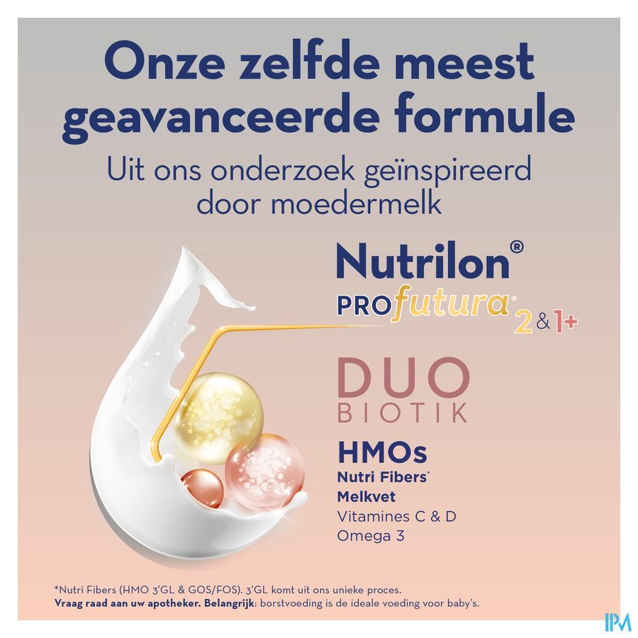 Nutrilon Profutura 2 composition unique DUOBIOTIK Lait de suite bébé 6 à 12 mois poudre 800g