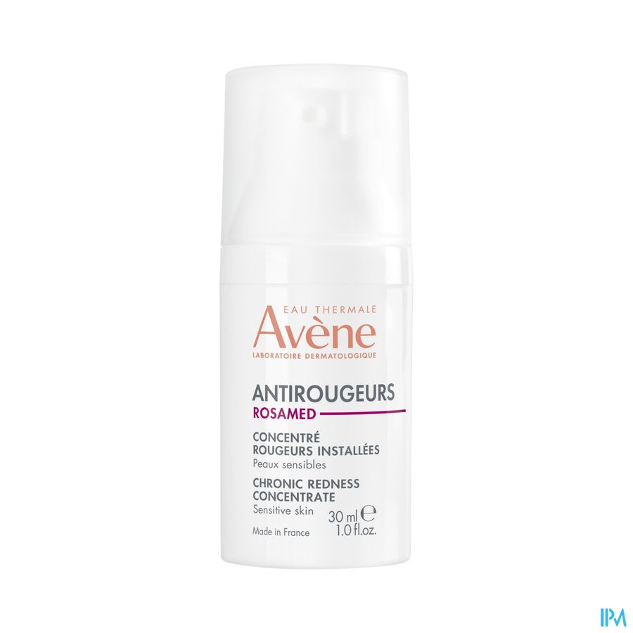 Eau Thermale Avène Concentré rougeurs installées peaux sensibles Antirougeurs Rosamed