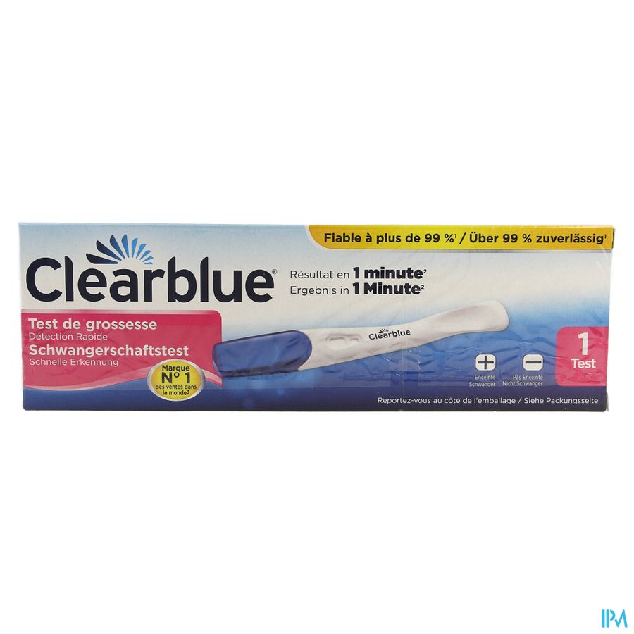 Clearblue Plus Test Grossesse 1