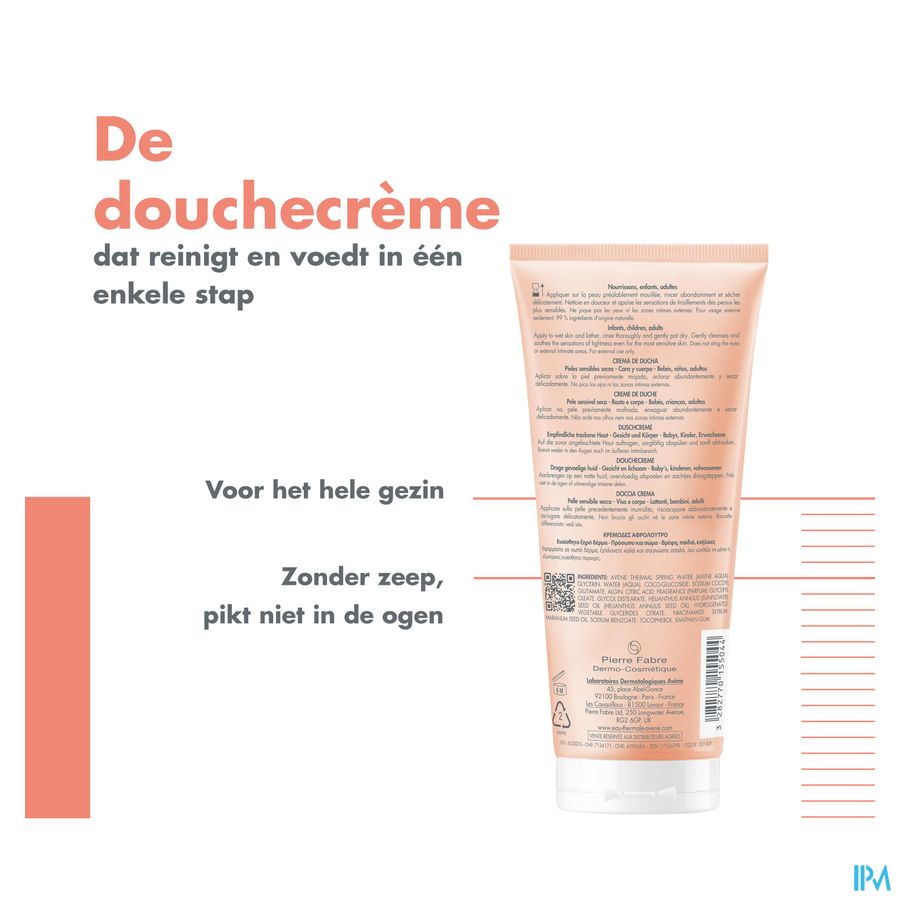 Eau Thermale Avène Crème de douche  XERACALM NUTRITION