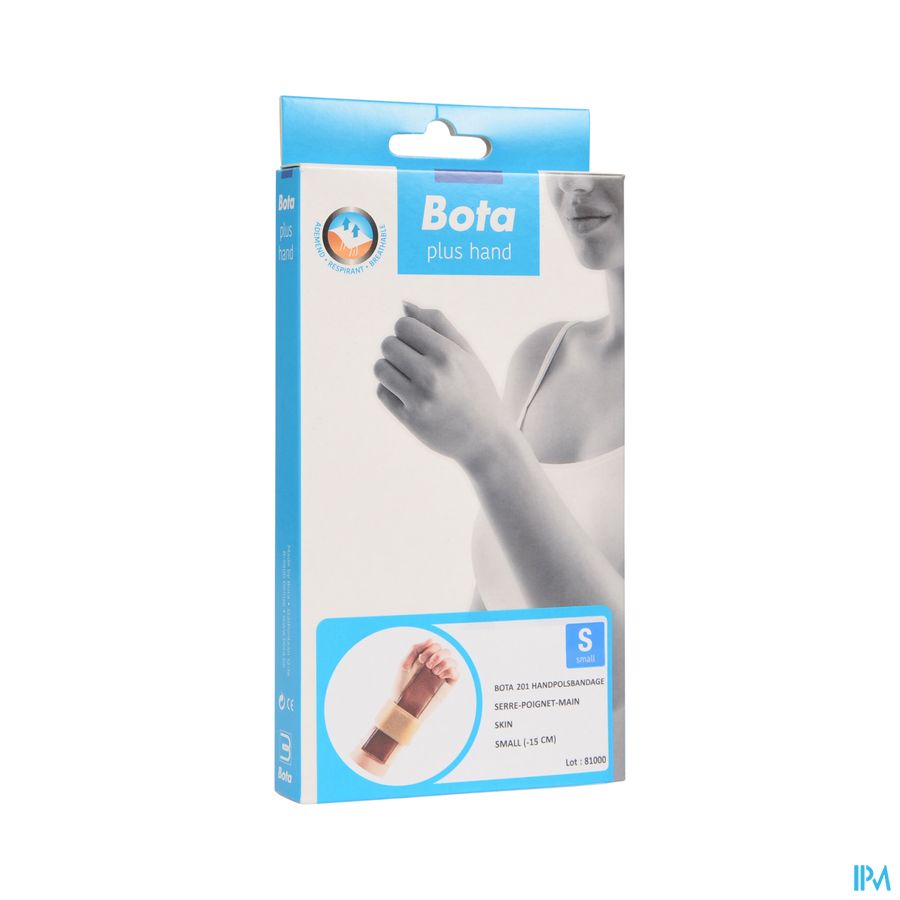 SERRE-POIGNET-MAIN 201 BEIGE \   SMALL = -15 cm
