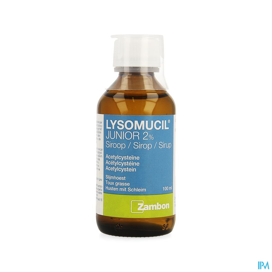 Lysomucil Junior 2% Sirop 100ml