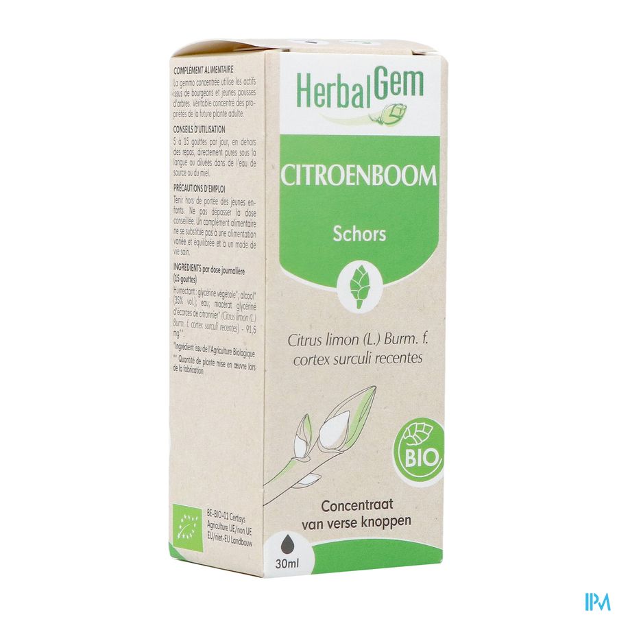 Herbalgem Citronnier Bio 30ml
