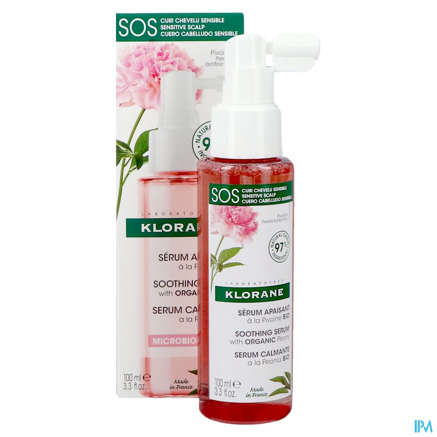 Klorane Capil. Serum Sos Pivoine Bio 100ml