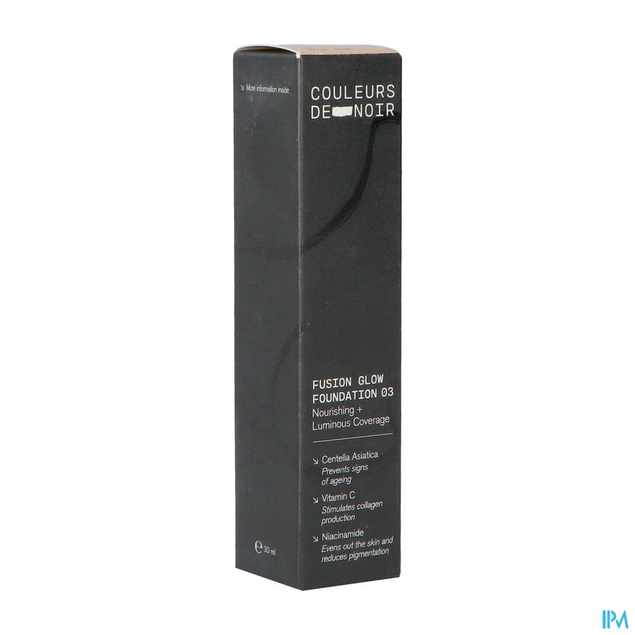 Couleurs De Noir Fus.glow Fdt 03 B. Rose 30ml