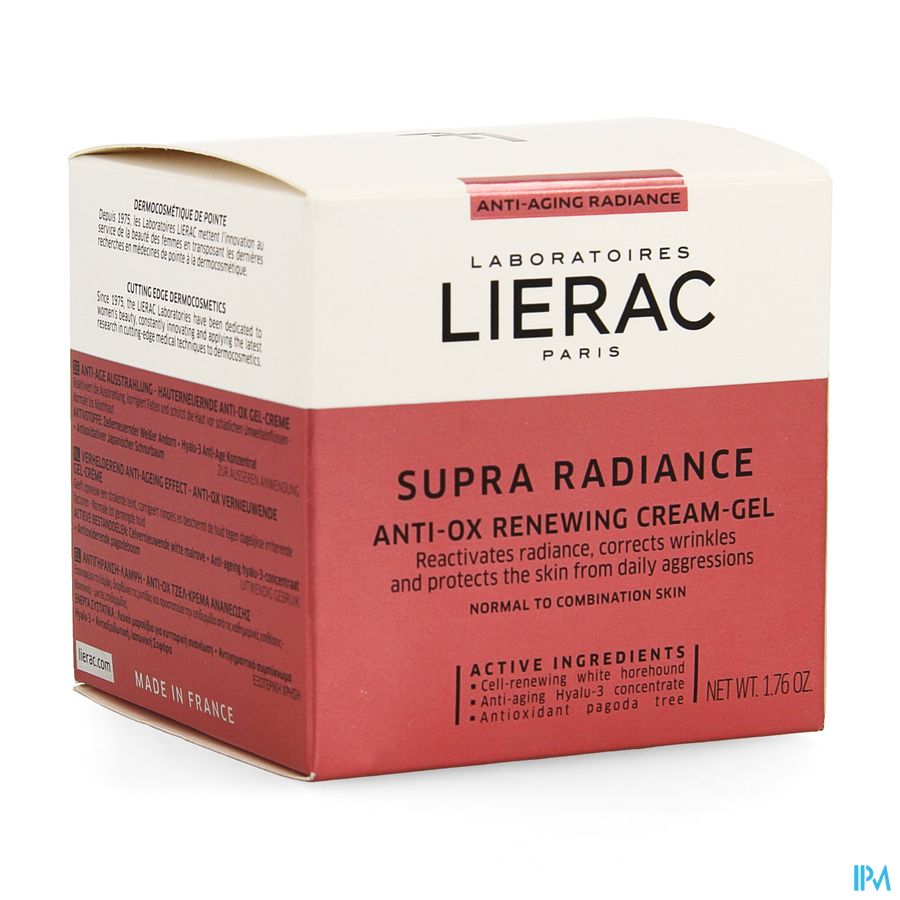 Lierac Supra Radiance Gel Pot 50ml