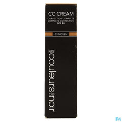 Couleurs De Noir Cc Cream Spf30 03 Moyen 30ml
