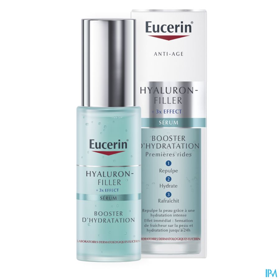 Hyaluron-Filler + 3x Effect Sérum Booster d'Hydratation Premières Rides Anti-Âge avec pompe 30ml