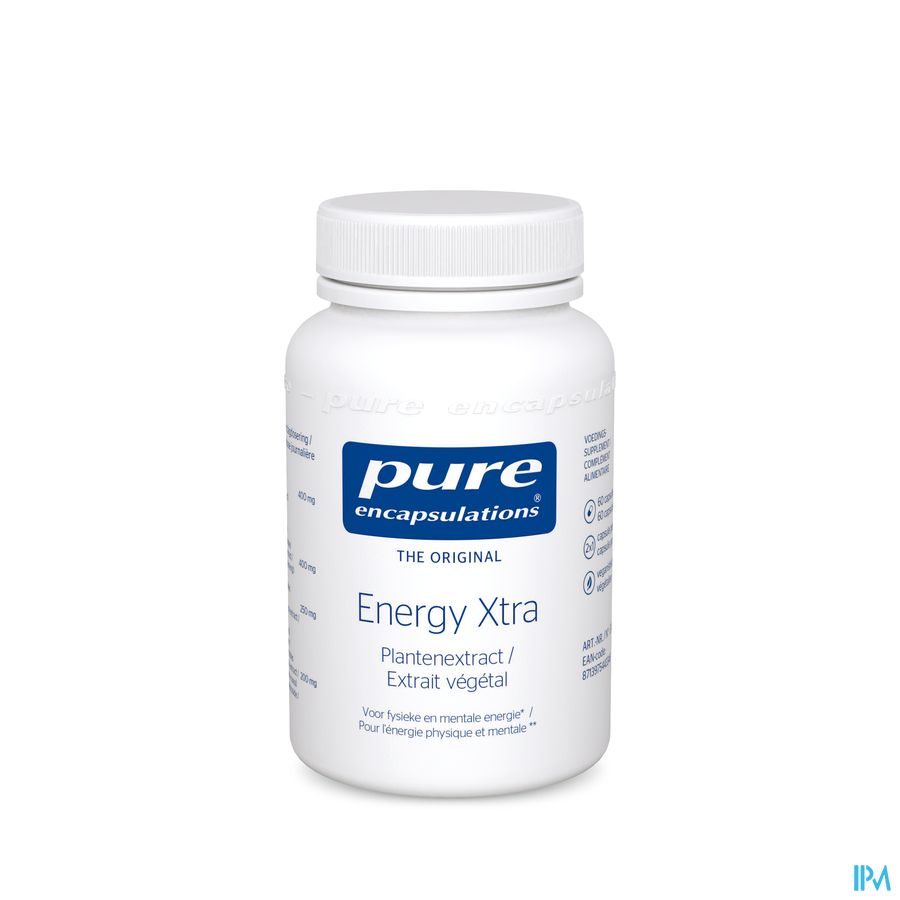 Pure Encapsulations Energy Xtra Caps 60