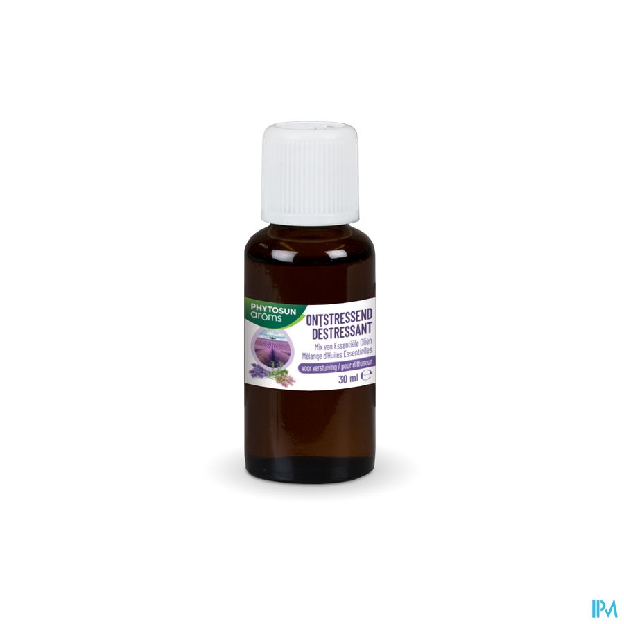 Phytosun® Mélange D’Huiles Essentielles – Déstressant – 30 ml – Détente & Vacances