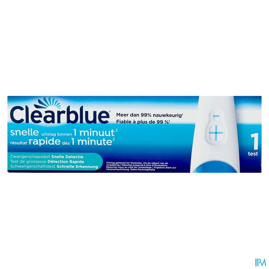 Clearblue Plus Test Grossesse 1