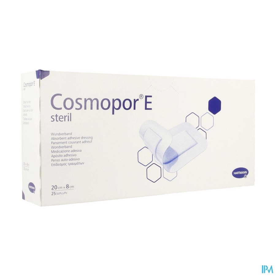 Cosmopor E Latexfree 20x8cm 25 P/s