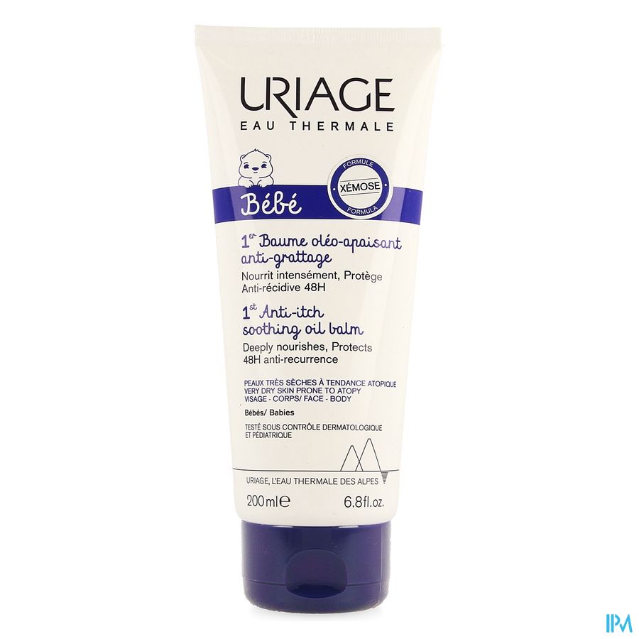 Uriage Bebe 1er Baume Oleo Apaisant A/grat. 200ml