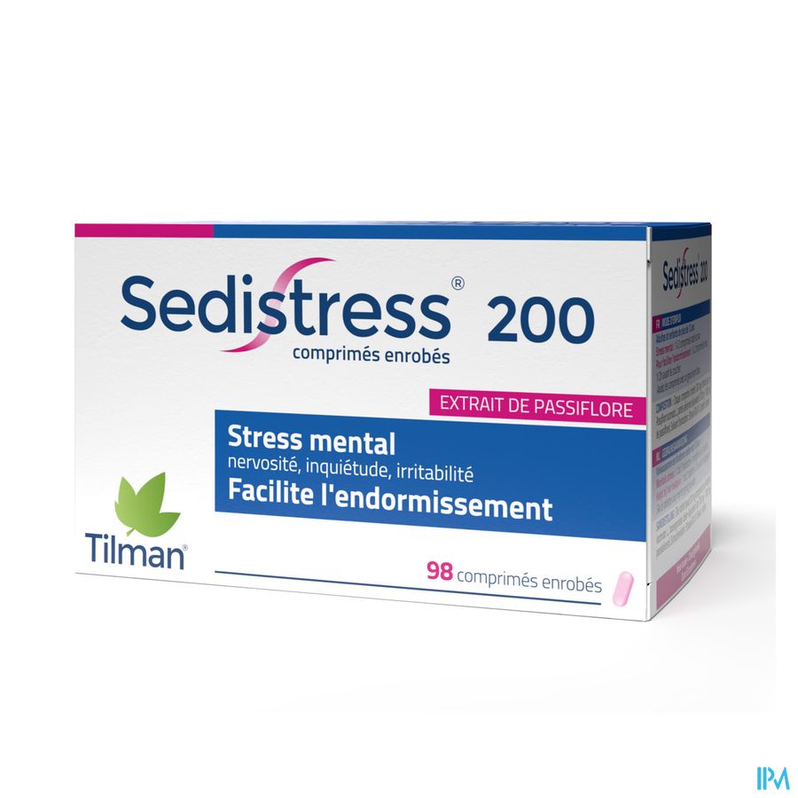 Sedistress® 200 (98 comprimés enrobés)