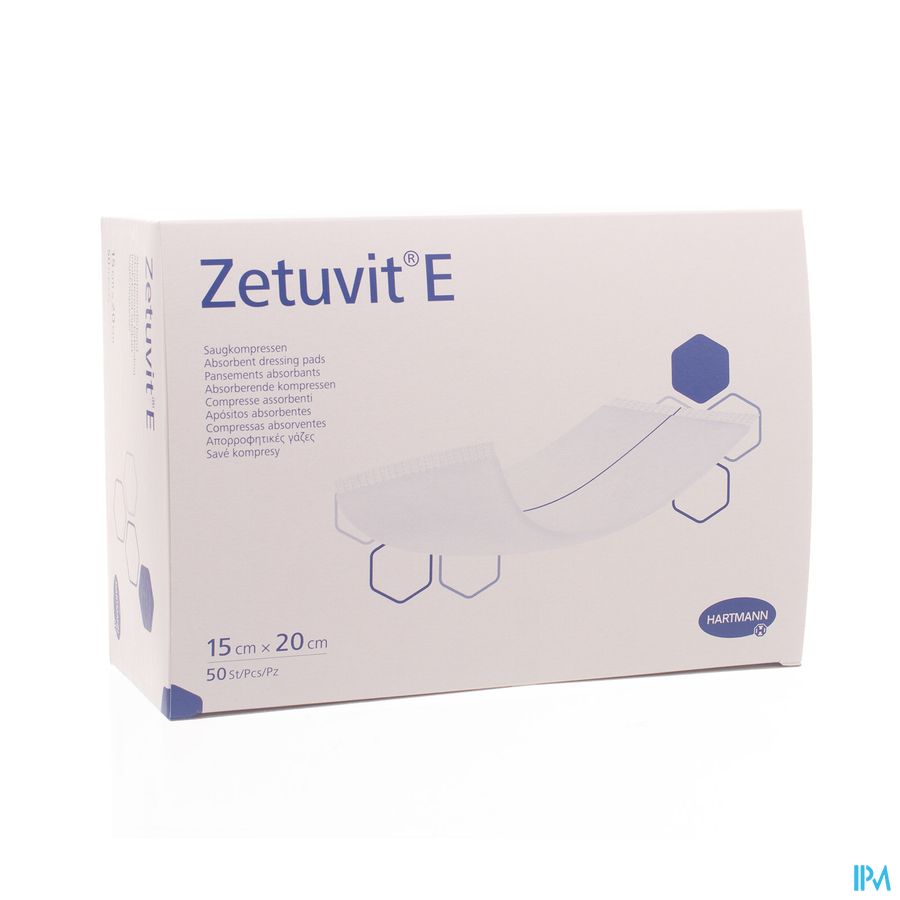 Zetuvit E 15x20cm Nst. 50 P/s