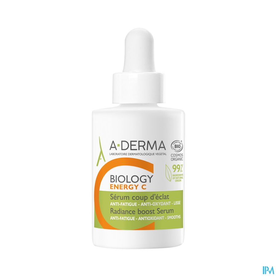 A-DERMA Sérum à la vitamine C stabilisée BIOLOGY ENERGY C