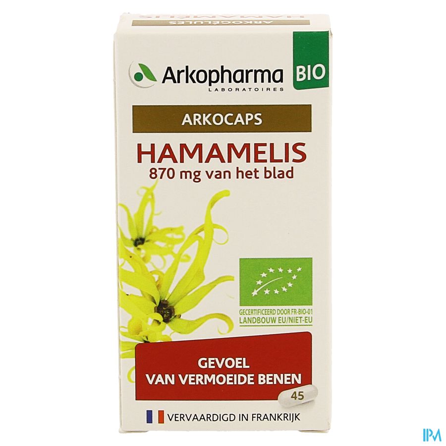 Arkogelules Hamamelis Bio Caps 45 Nf