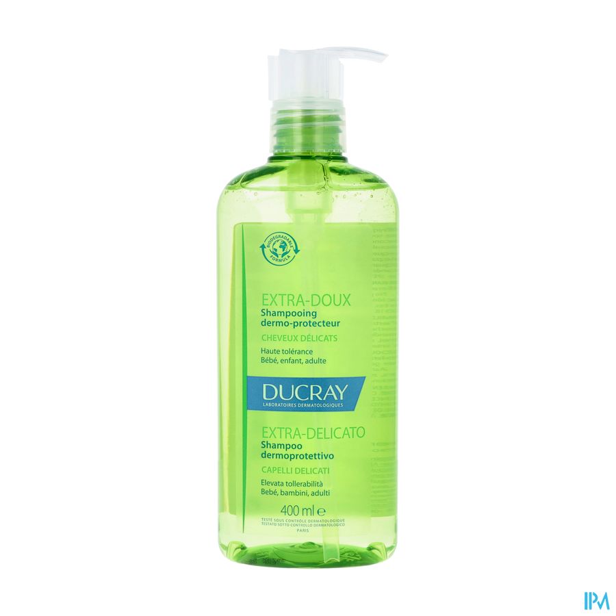 Ducray  EXTRA-DOUX  Shampooing dermo-protecteur Cheveux délicats - Pour toute la famille