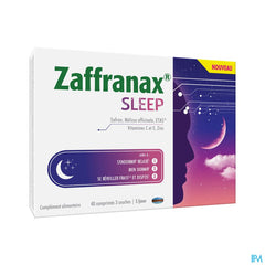 Zaffranax® Sleep 40 Comprimés - Sommeil, Fatigue, Moments De Stress