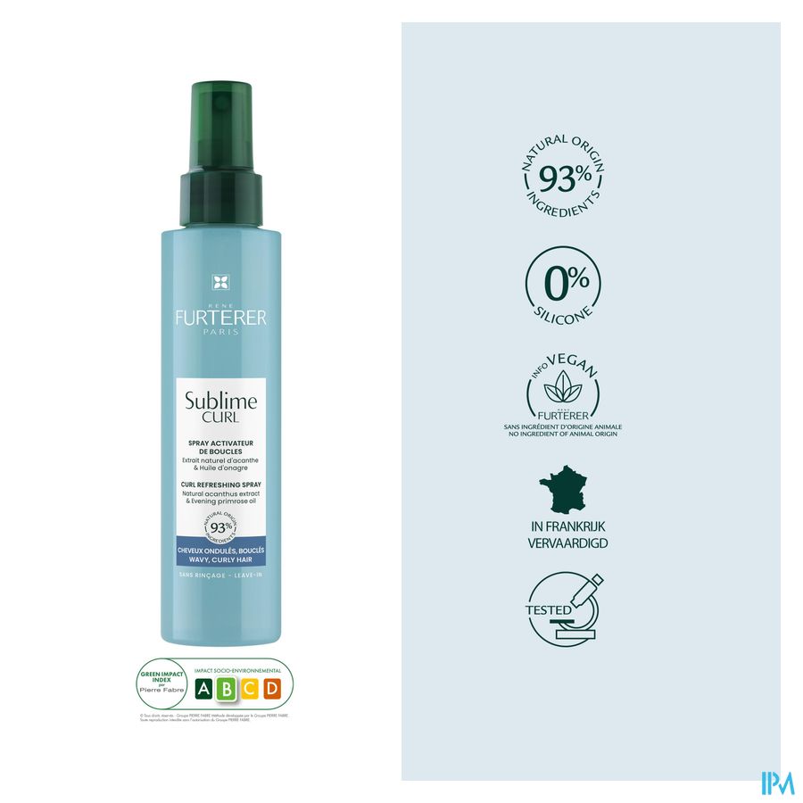 René Furterer Spray cheveux bouclés - SUBLIME CURL