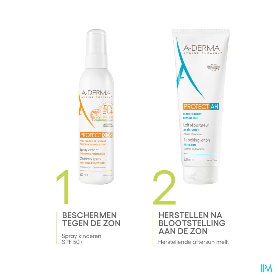 A-DERMA - A-DERMA PROTECT KIDS SPRAY SOLAIRE ENFANT SPF50+ - A-DERMA PROTECT KIDS