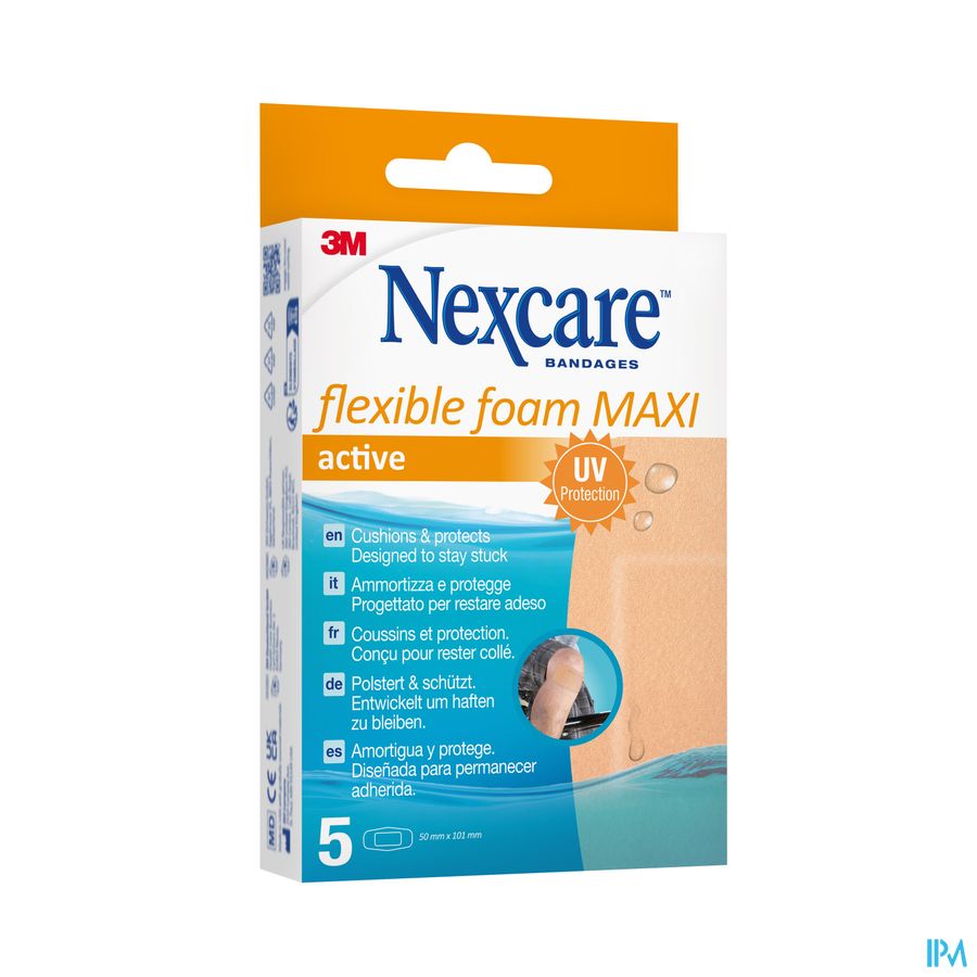 Nexcare 3m Flexible Foam Maxi Active 5