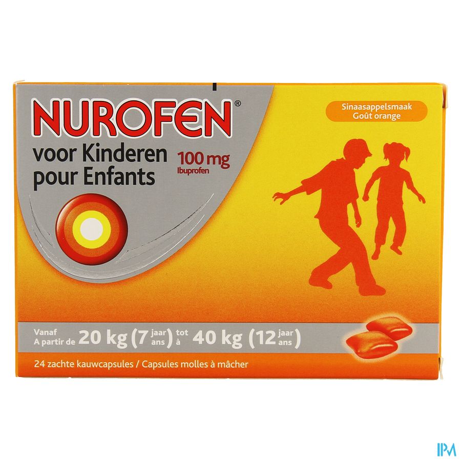 Nurofen Enfant 100mg Caps Molles A Macher 24