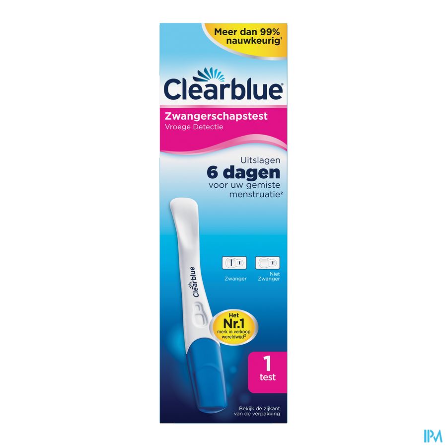 Clearblue Early Vision Stick Test Grossesse 1