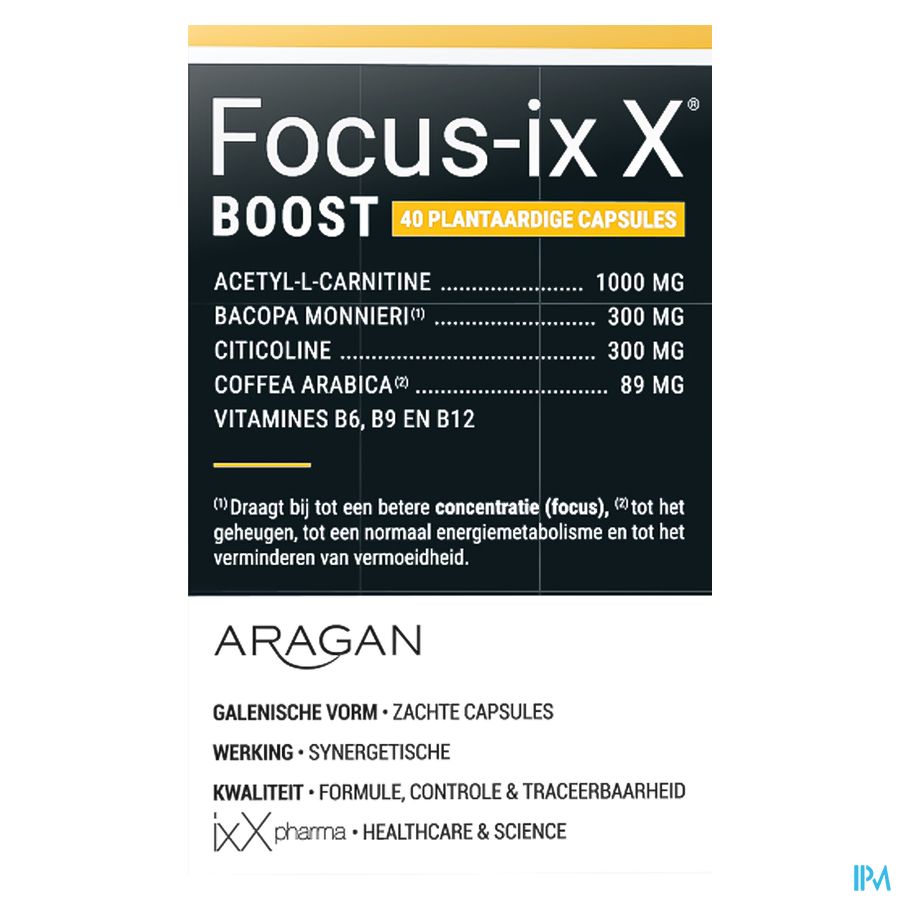 Focus-ixx Boost Caps 40